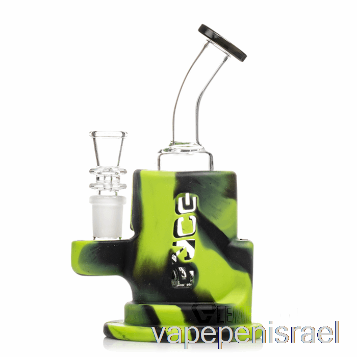 חד פעמי Vape Israel Eyce Spark Dab Rig Creatrgrn (שחור / ירוק ליים) - Bb